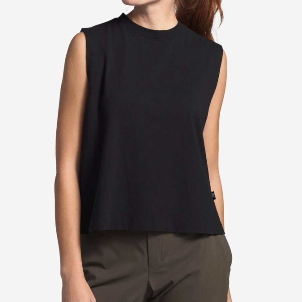 The North Face Woodside Hemp Tank Top, Natural White, Women's Small